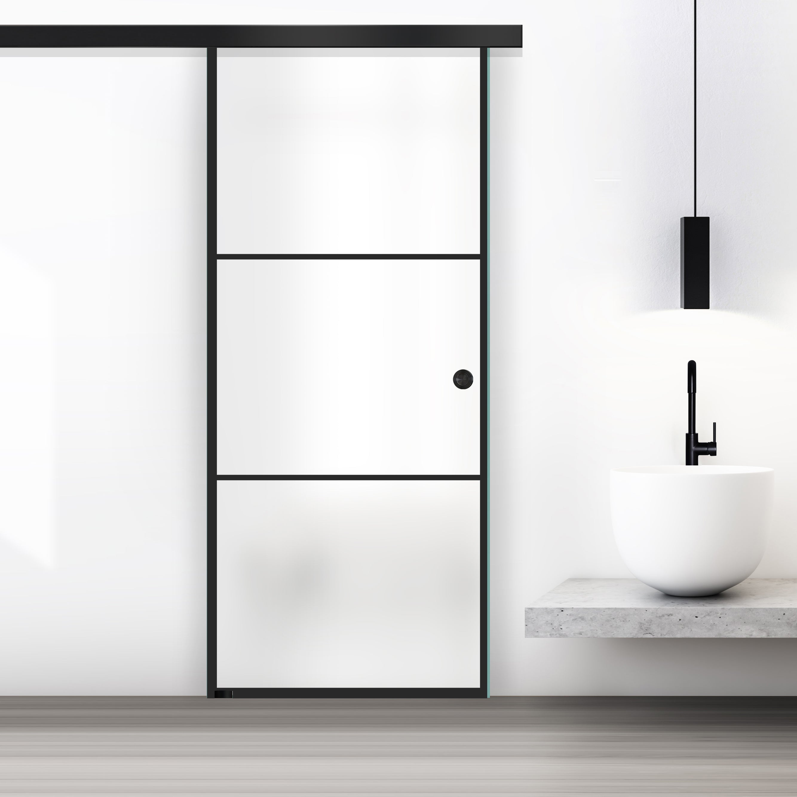Sliding glass door, interior Glass door #Satiné