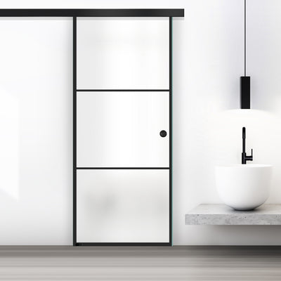 Sliding glass door, interior Glass door #Satiné
