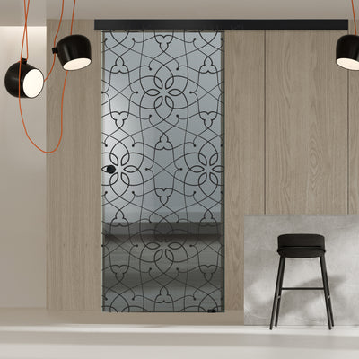 Sliding glass door, interior Glass door #Grey