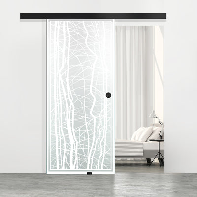 Sliding glass door, interior Glass door #Satiné