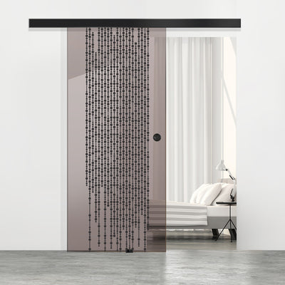Sliding glass door, interior Glass door #Bronze