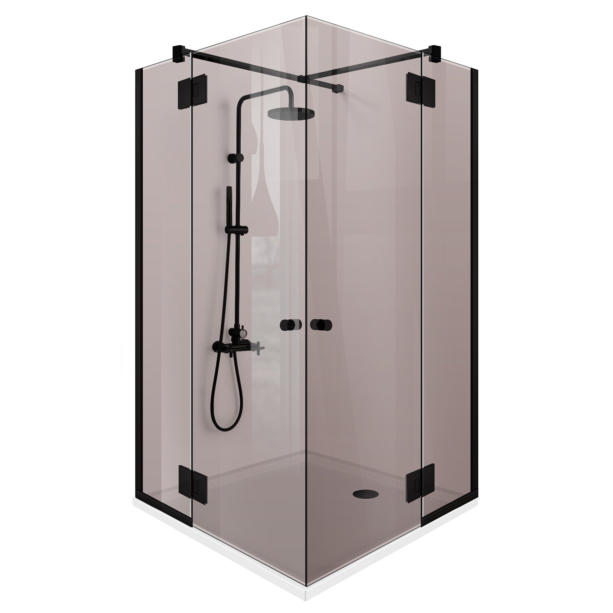 Shower enclosure #Bronze