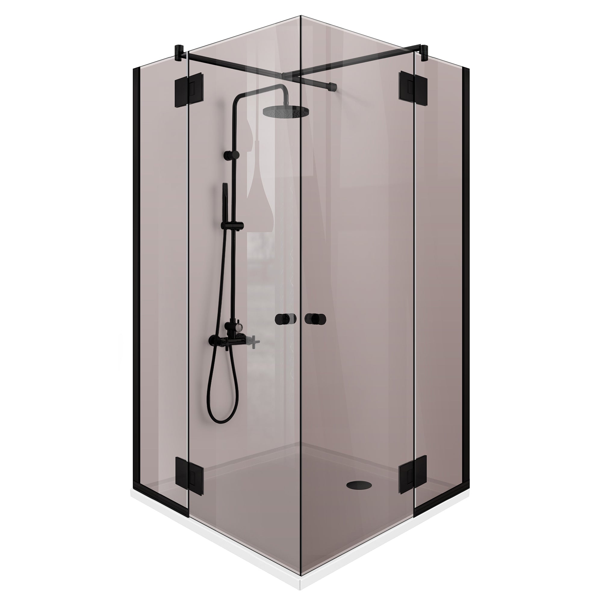 Shower enclosure #Bronze