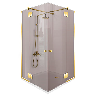 Shower enclosure #Bronze