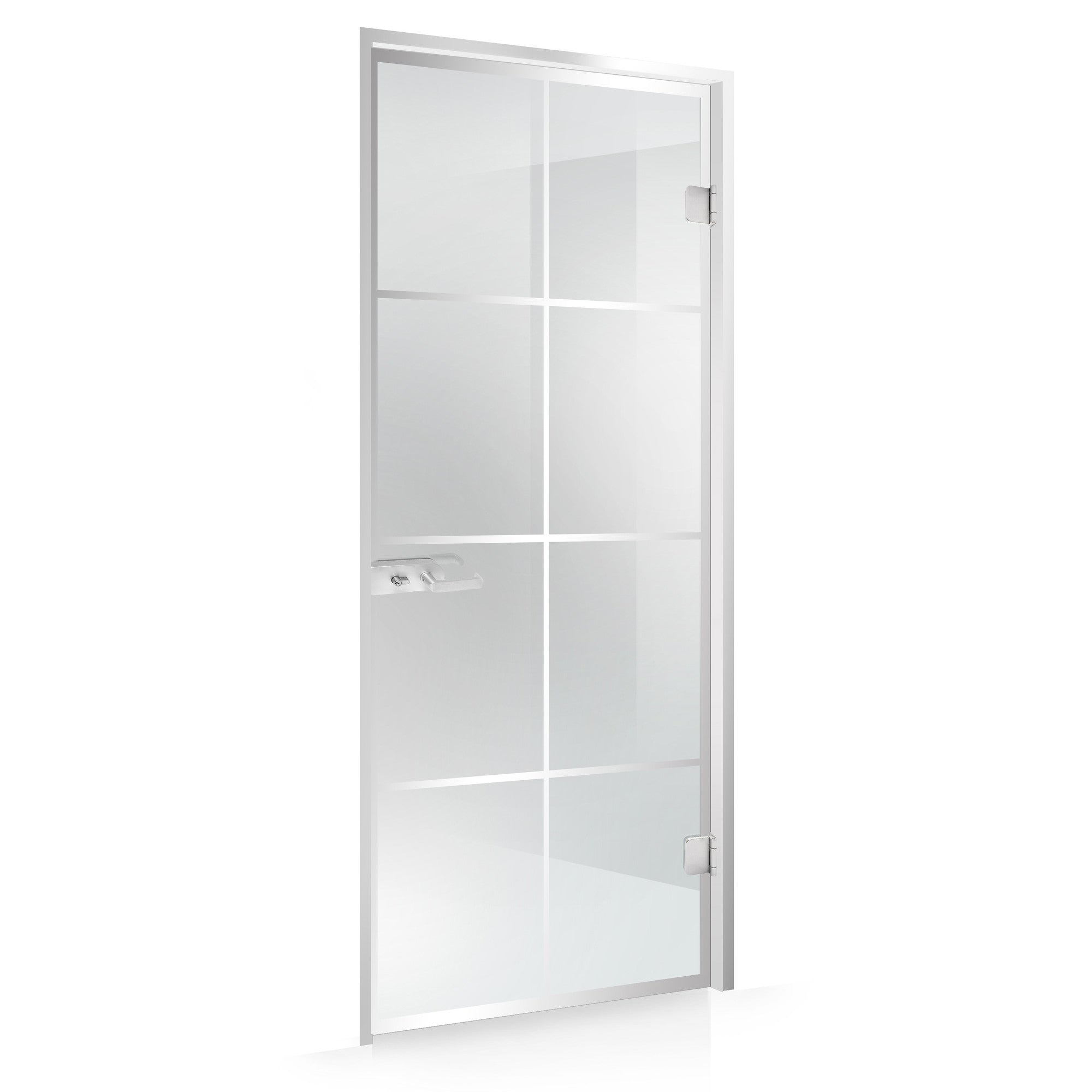 Framed glass door #Clear