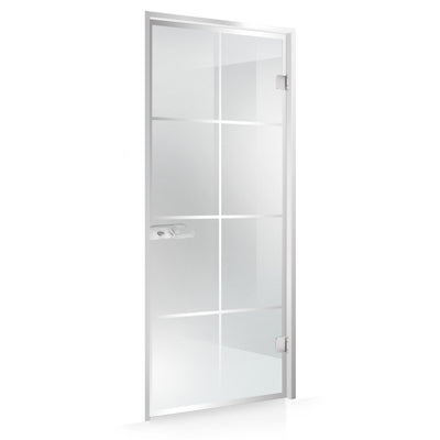 Framed glass door #Clear
