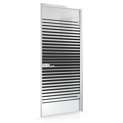 Framed glass door #Clear