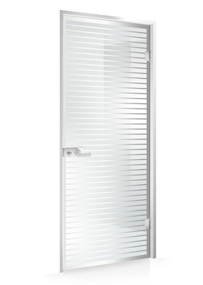 Framed glass door #Clear
