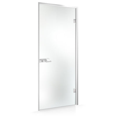 Framed glass door #Satin