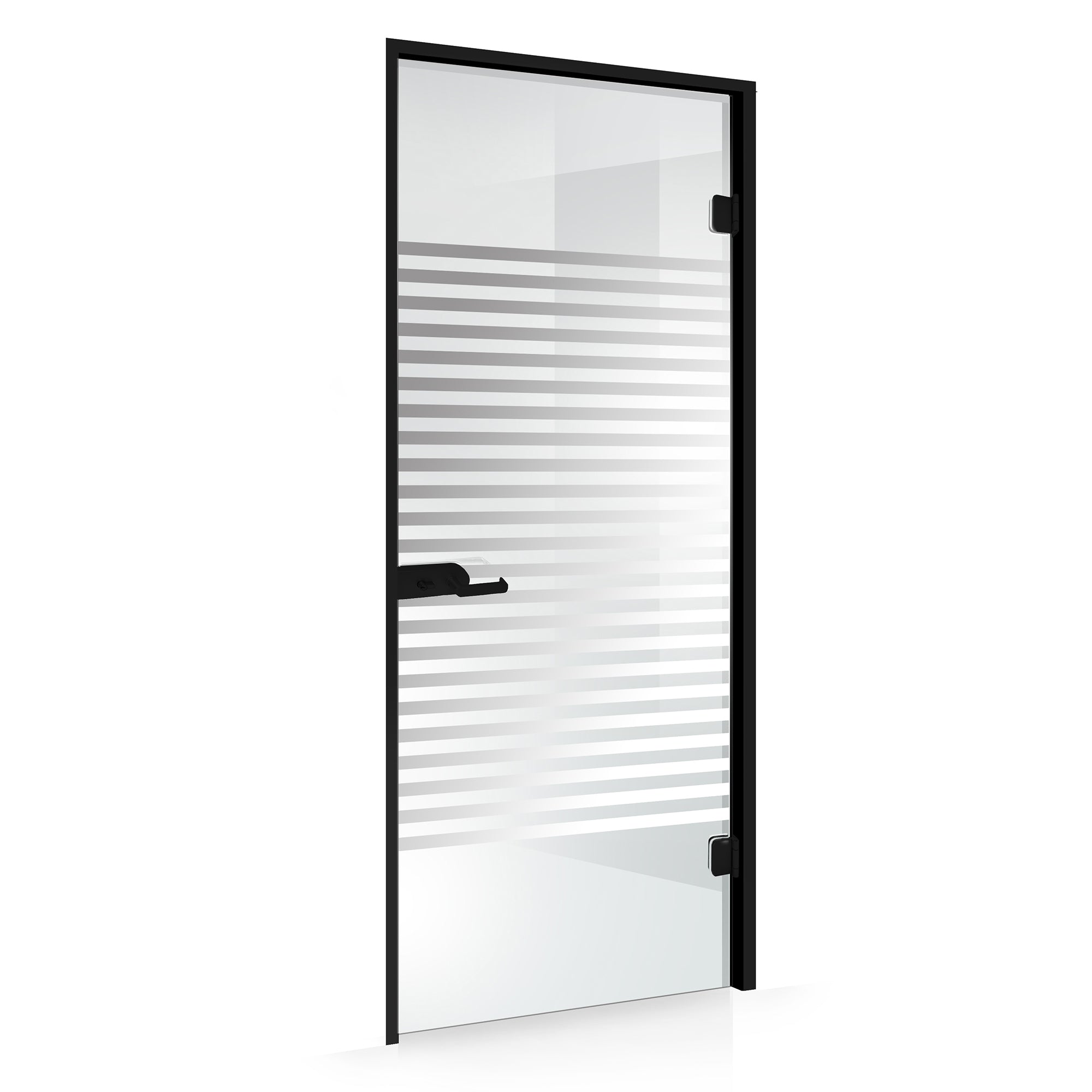 Framed glass door #Clear