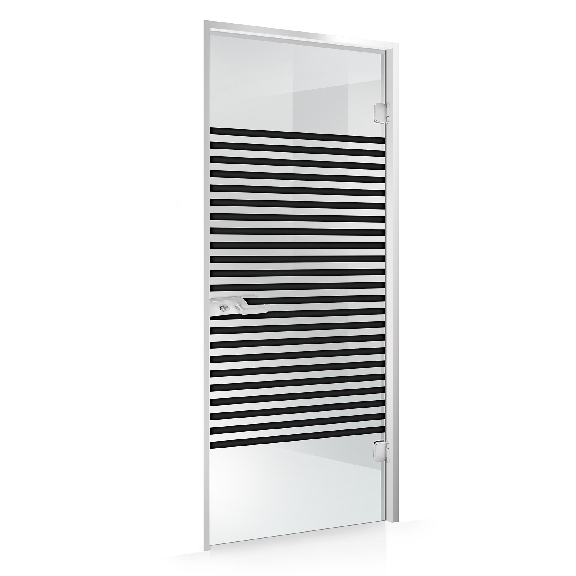 Framed glass door #Clear