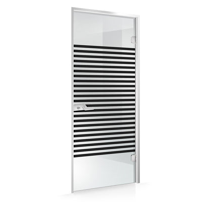 Framed glass door #Clear