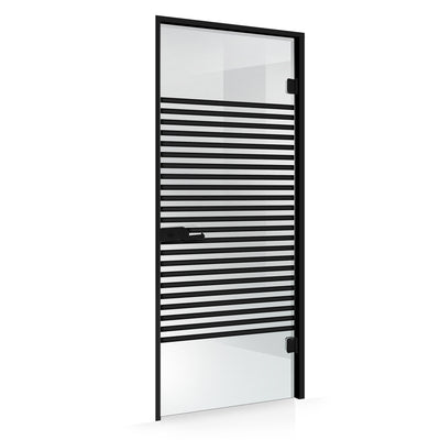 Framed glass door #Clear