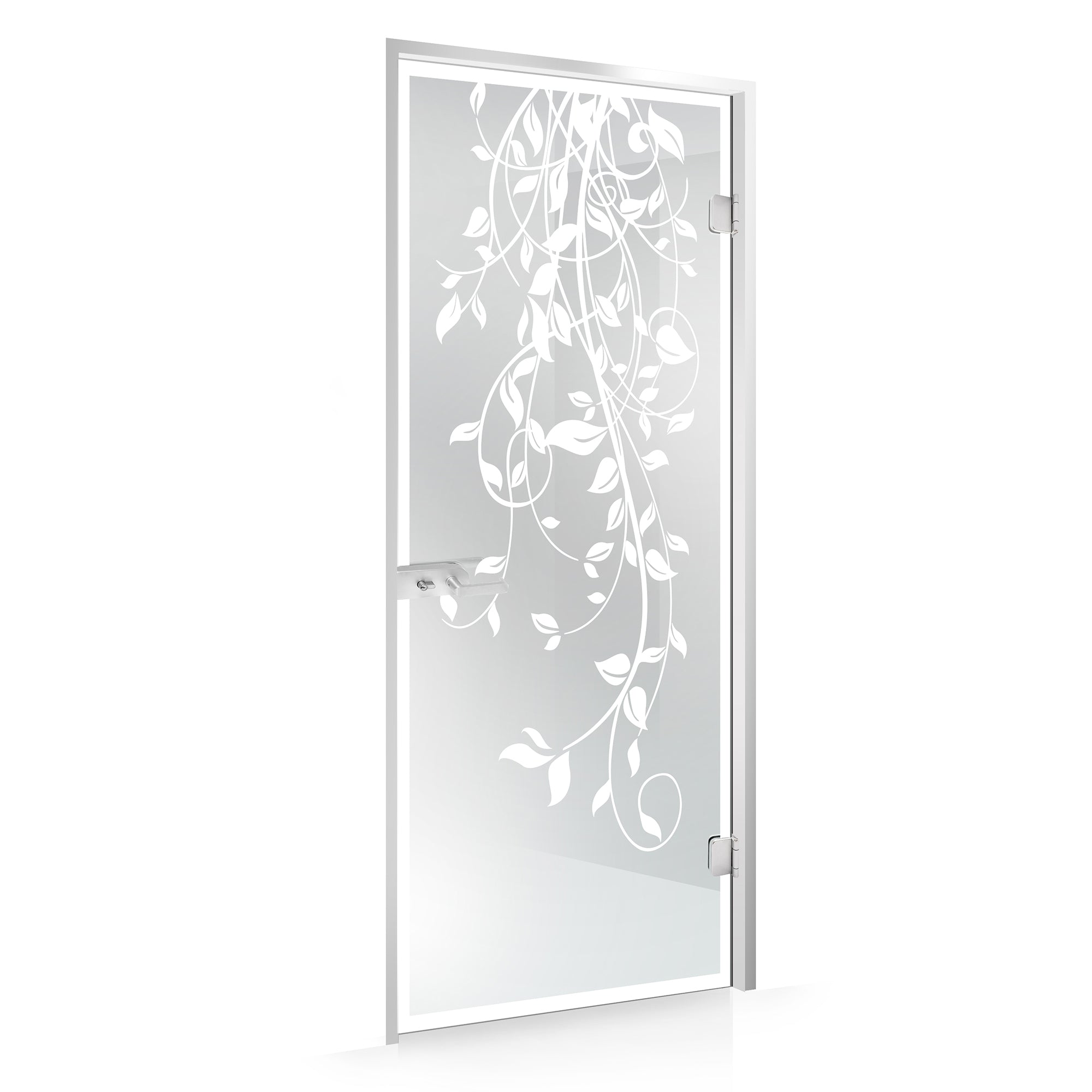 Framed glass door #Clear