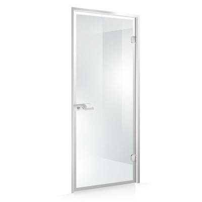 Framed glass door #Clear