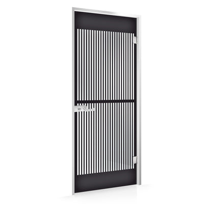 Framed glass door #Clear