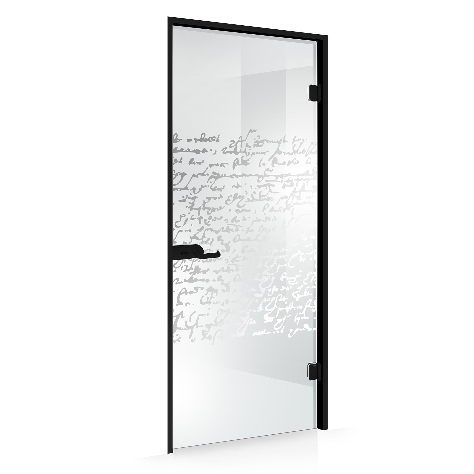 Framed glass door #Clear