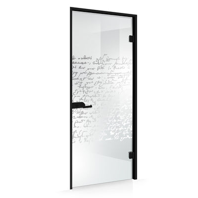 Framed glass door #Clear