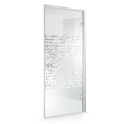 Framed glass door #Clear