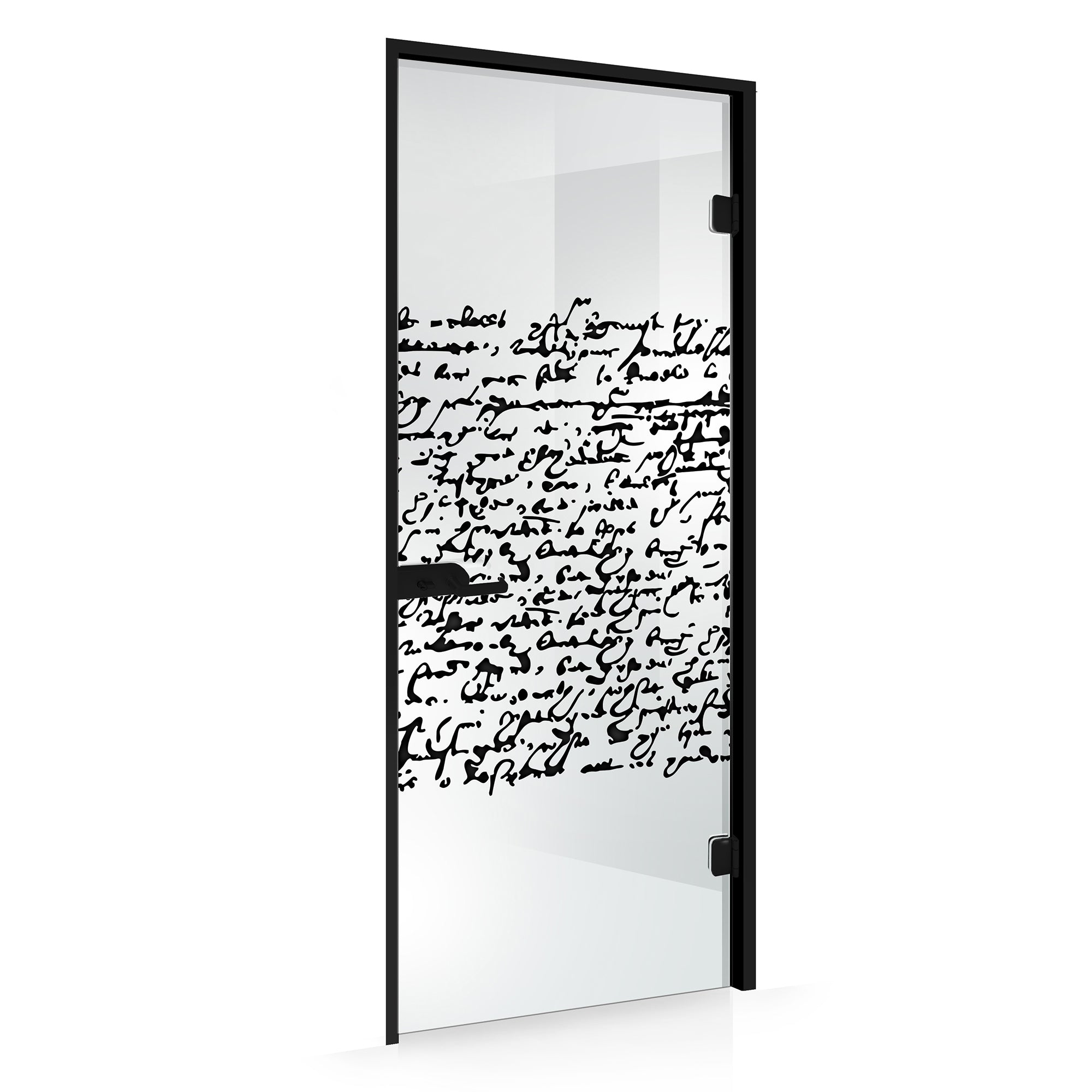 Framed glass door #Clear
