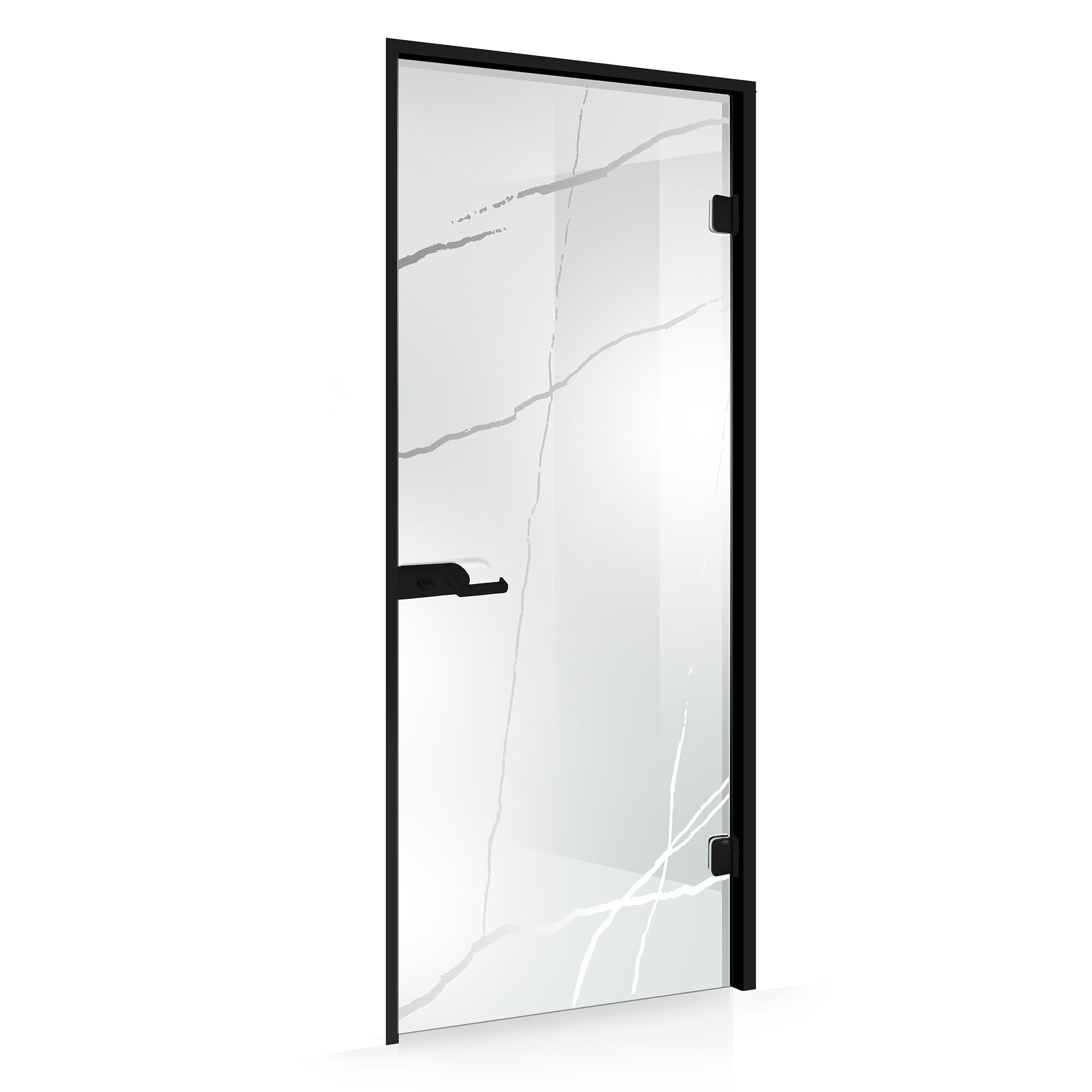 Framed glass door #Clear