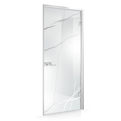 Framed glass door #Clear