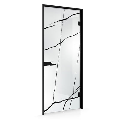Framed glass door #Clear
