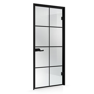 Framed glass door #Clear