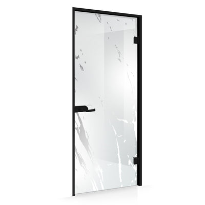 Framed glass door #Clear