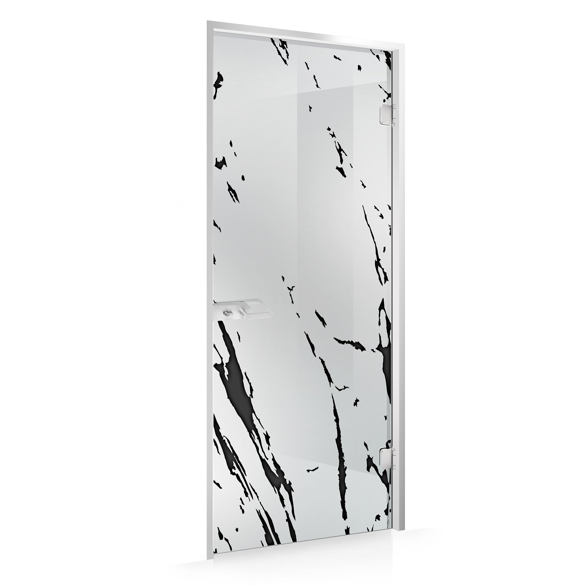 Framed glass door #Clear
