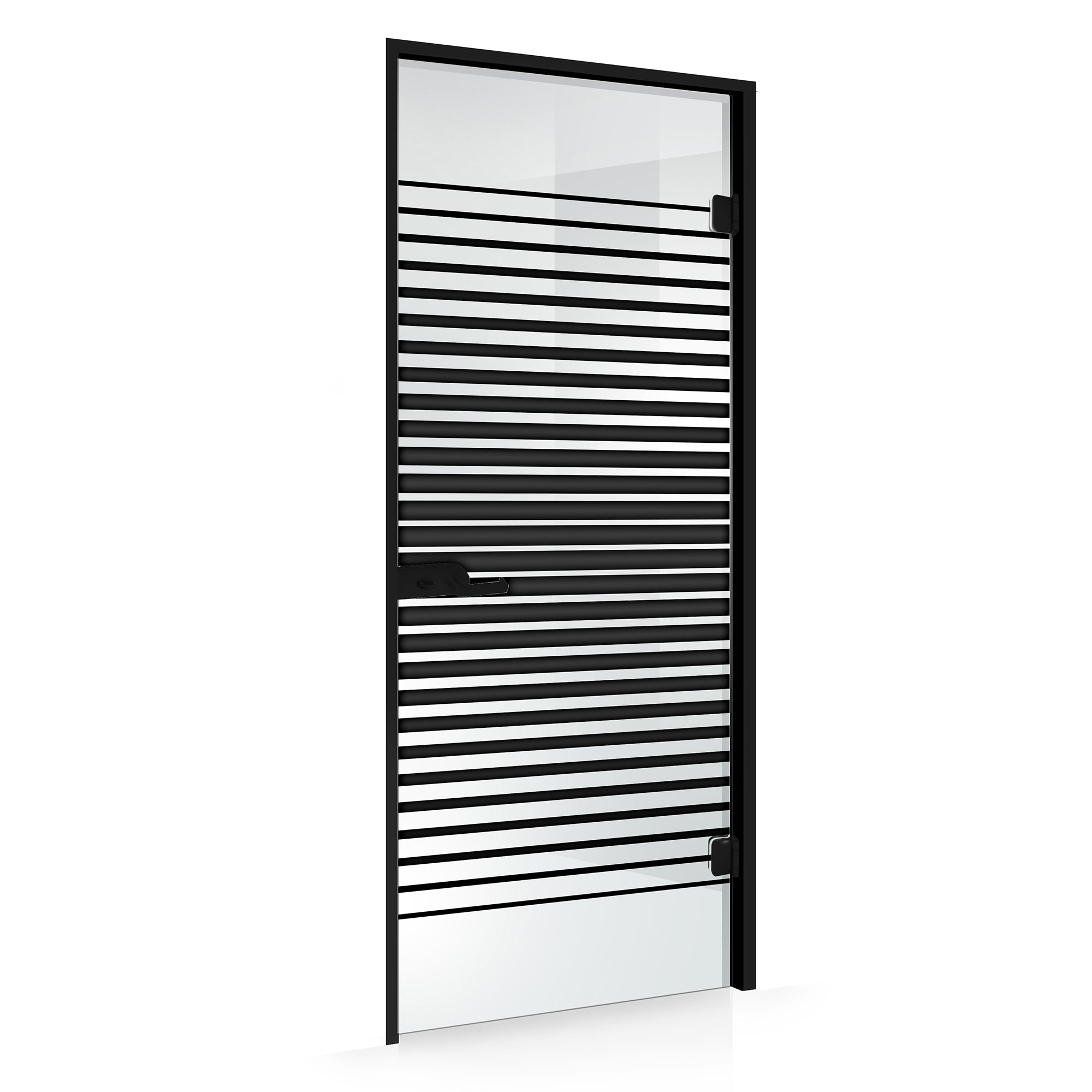 Framed glass door #Clear