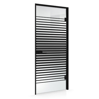 Framed glass door #Clear