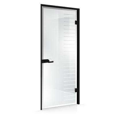 Framed glass door #Clear