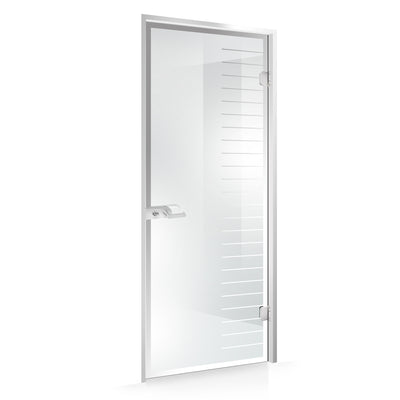 Framed glass door #Clear