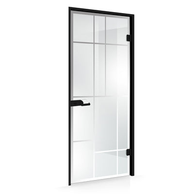 Framed glass door #Clear