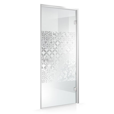 Framed glass door #Clear