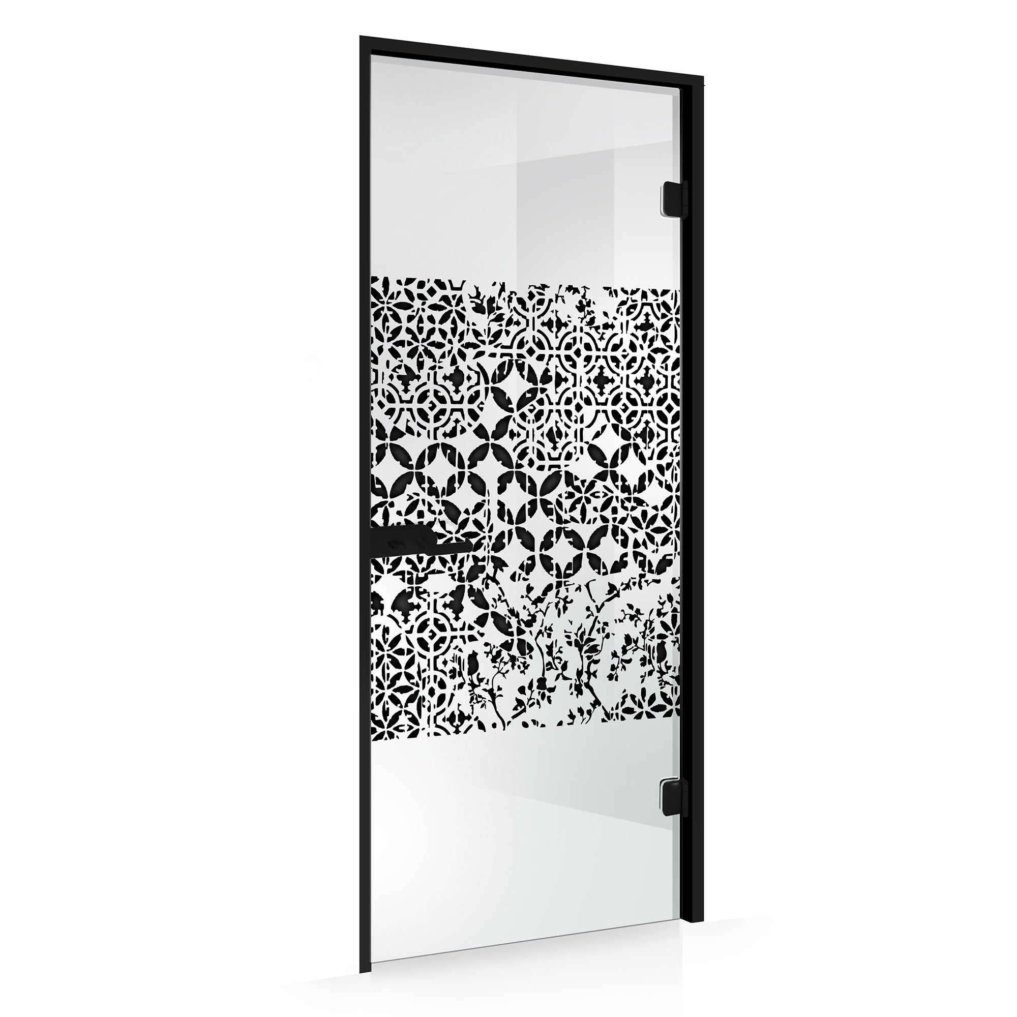 Framed glass door #Clear