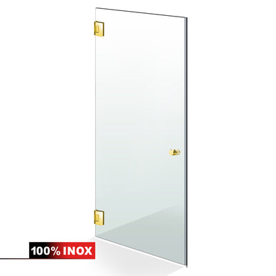 Shower Doors golden #Clear