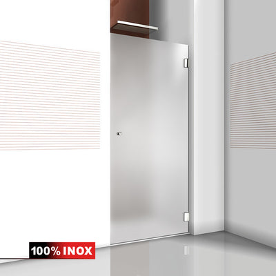 Shower Doors stainless steel #Satiné