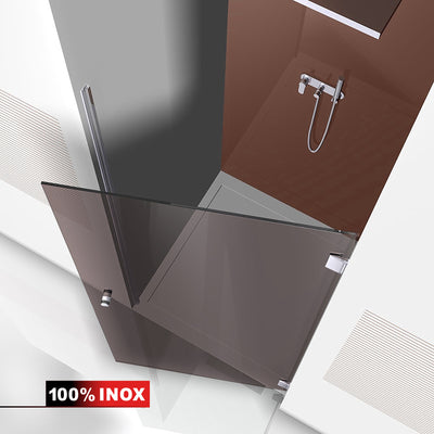 Shower Doors stainless steel #Bronze