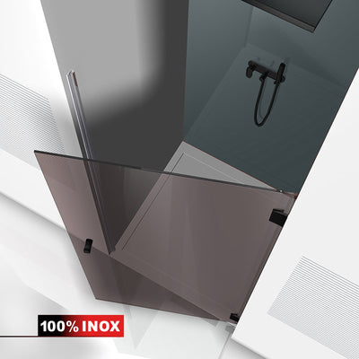 Shower Doors black #Bronze