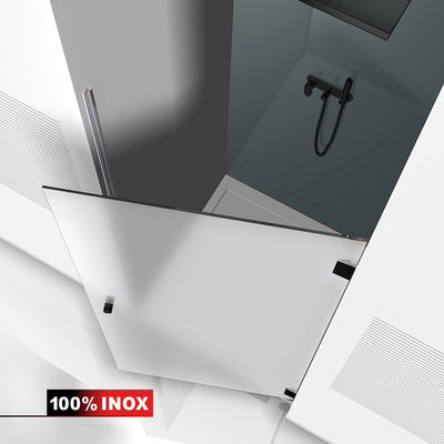 Shower Doors black #Satiné