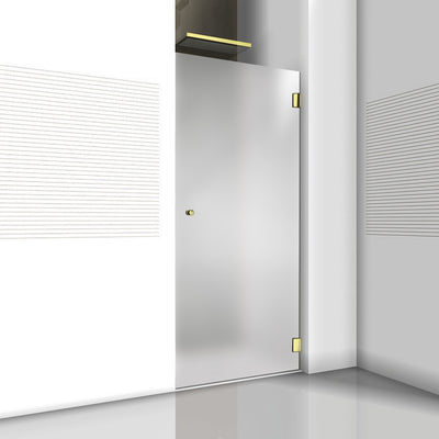 Shower Doors golden #Satiné