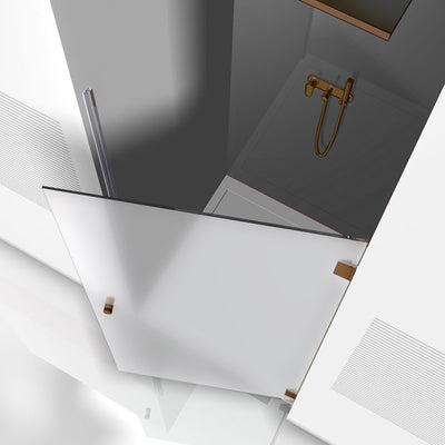 Shower Doors copper #Satiné
