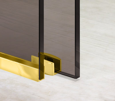 Bath screen, Bath screen Stainless steel #Bronze