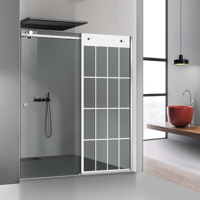 Shower wall, Shower Doors, Shower Screens #Grey