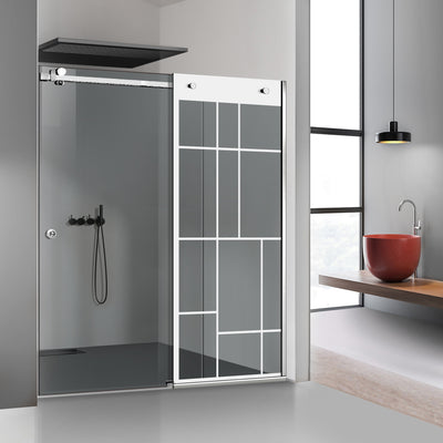 Shower wall, Shower Doors, Shower Screens #Grey