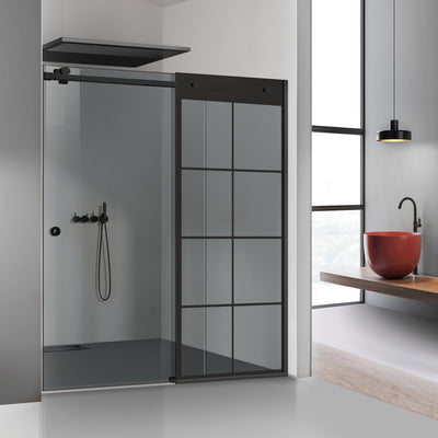 Shower wall, Shower Doors, Shower Screens #Grey
