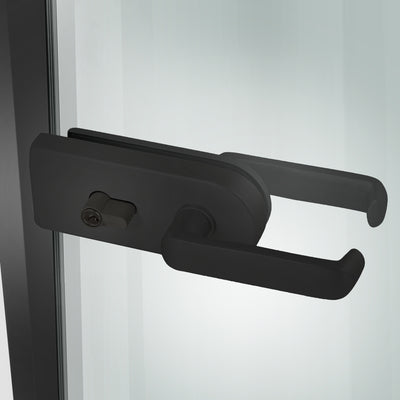 Framed glass door #Clear