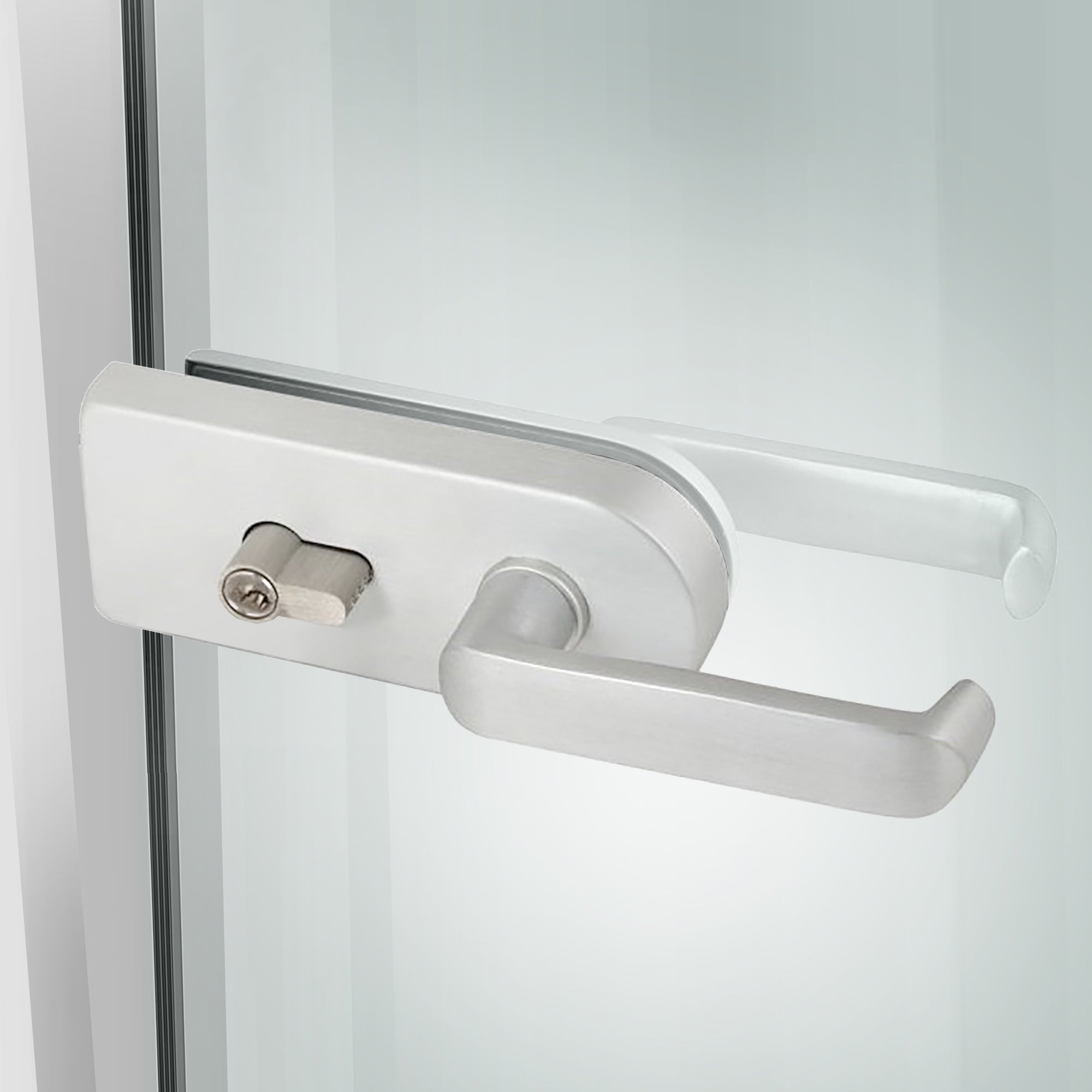Framed glass door #Clear